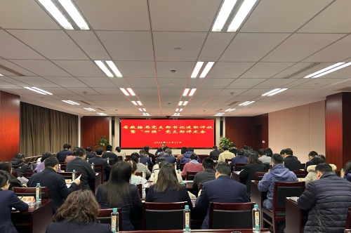 省數(shù)據(jù)局召開2024年度黨支部書記述職評議暨“四強”黨支部評定會
